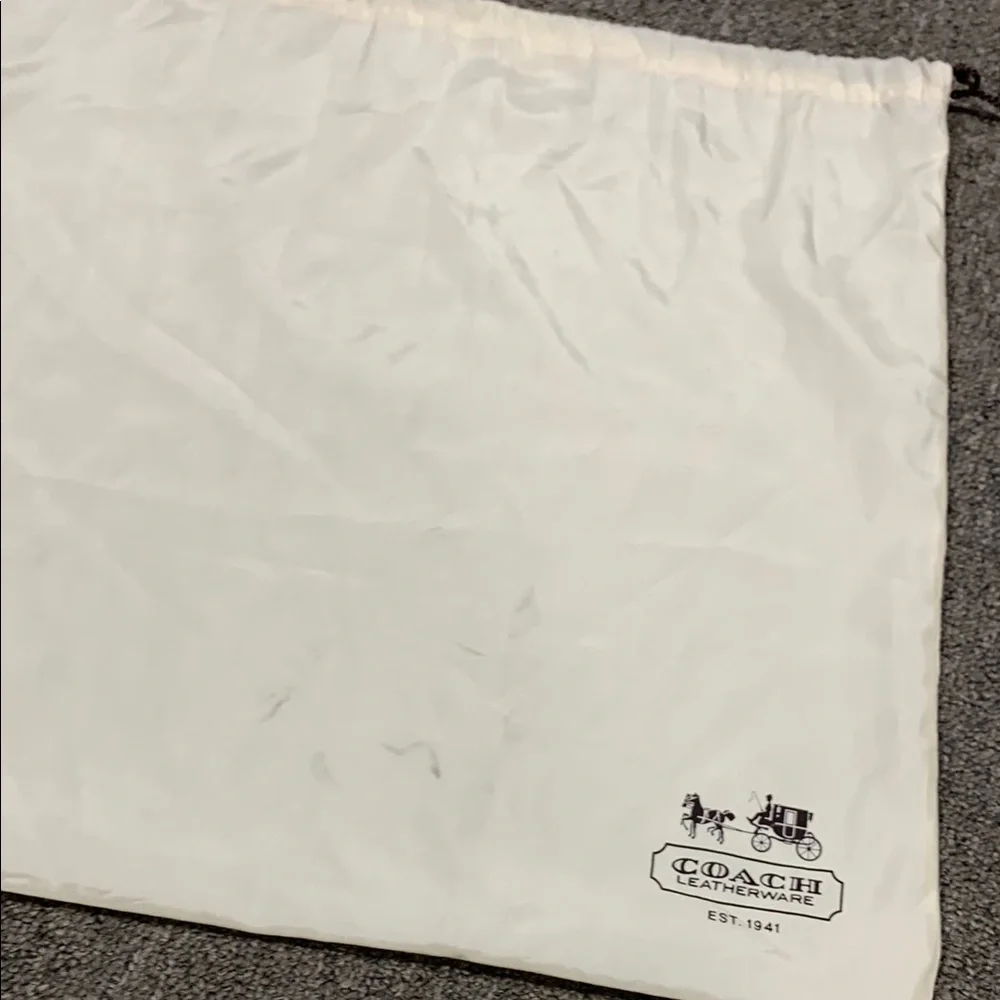 Coach Cream Dust Bag - 23.5 x 19‎ 5112 - Picture 3 of 6